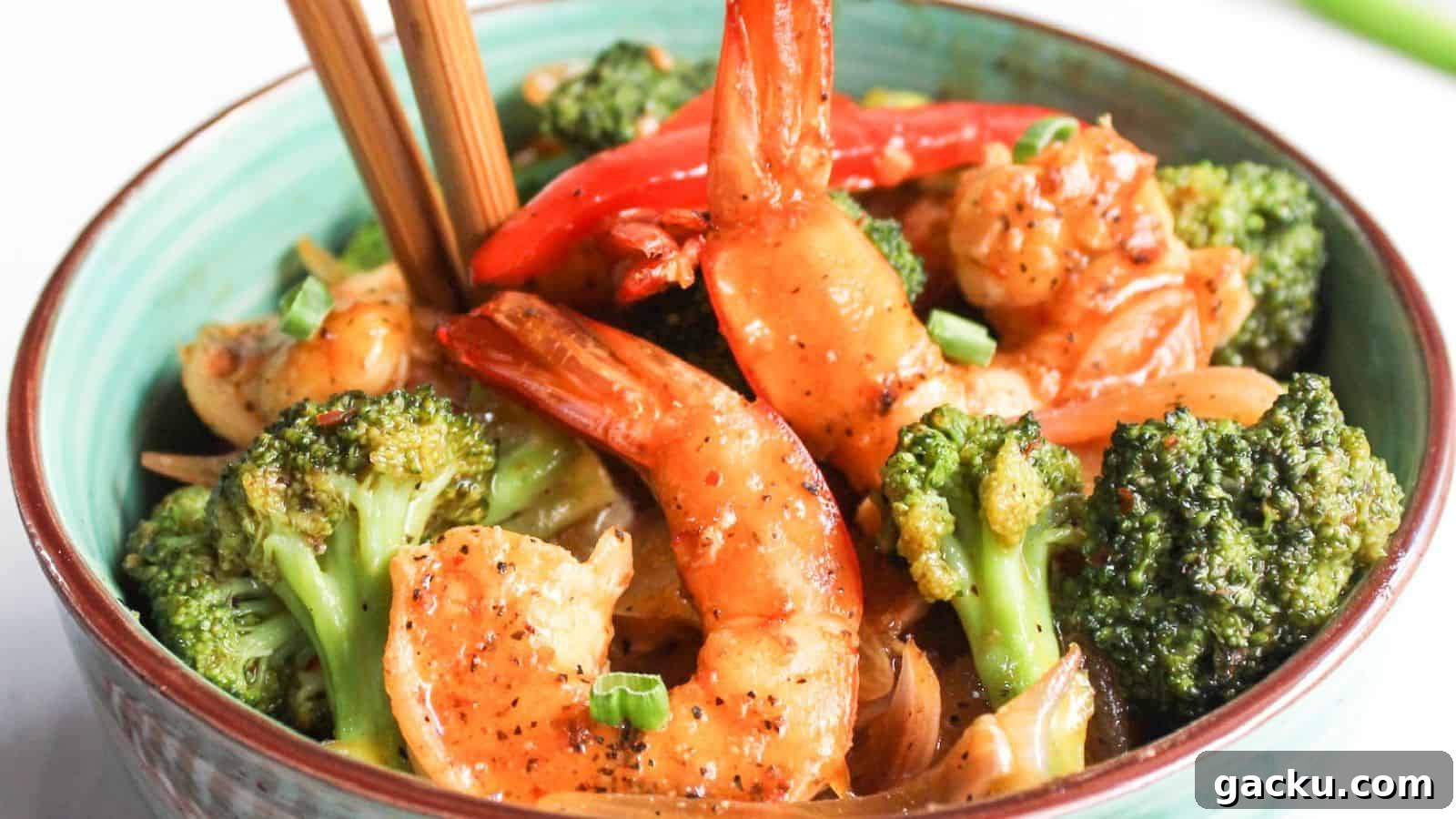 30 One-Pan Skillet Meals for Quick Cleanup and Big Flavor 13 Shrimp and broccoli stir-fry in a bowl.