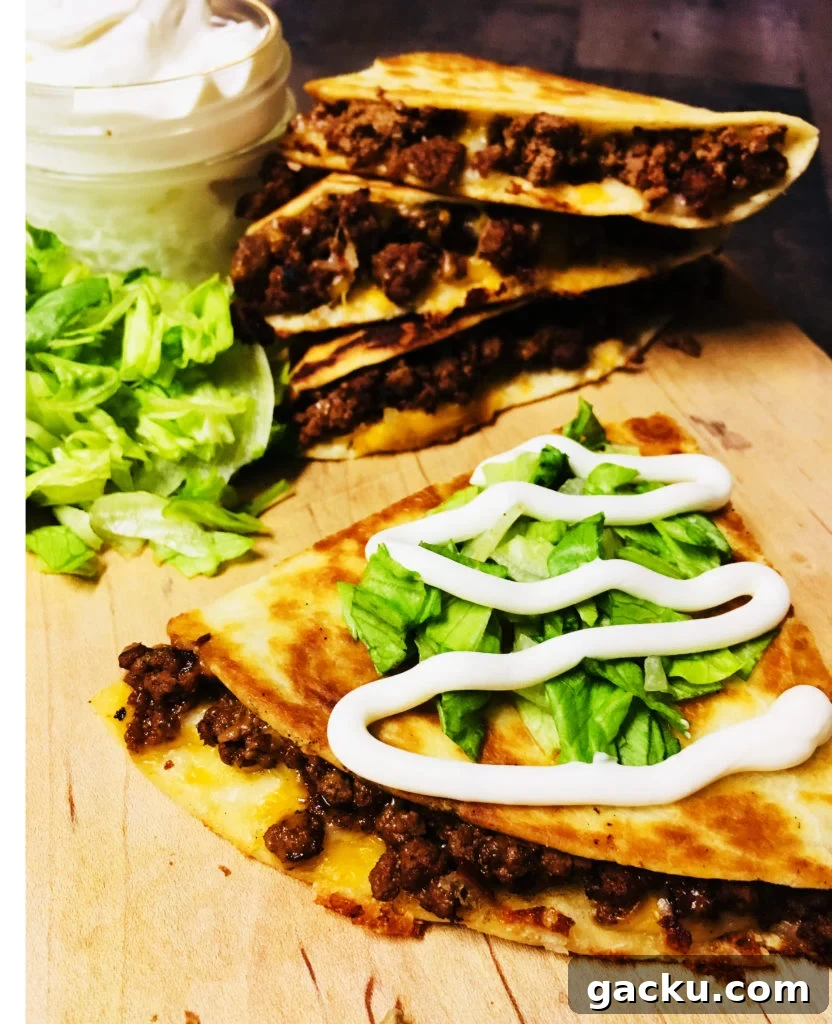 Taco Quesadillas