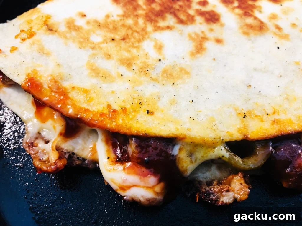 BBQ Pulled Pork Quesadillas