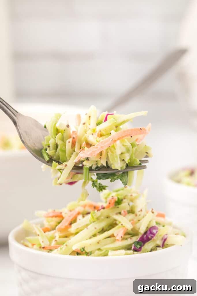 broccoli slaw salad recipe