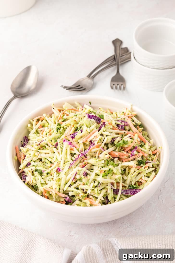 broccoli slaw salad recipe