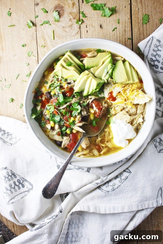 10 Cozy At-Home Recipes for Comfort and Shelter Cooking 4 Dump and Go Taco Soup