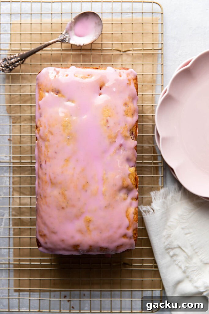 Lemon Raspberry Poppy Seed Loaf Cake Recipe 3 raspberry lemon poppyseed loaf cake.