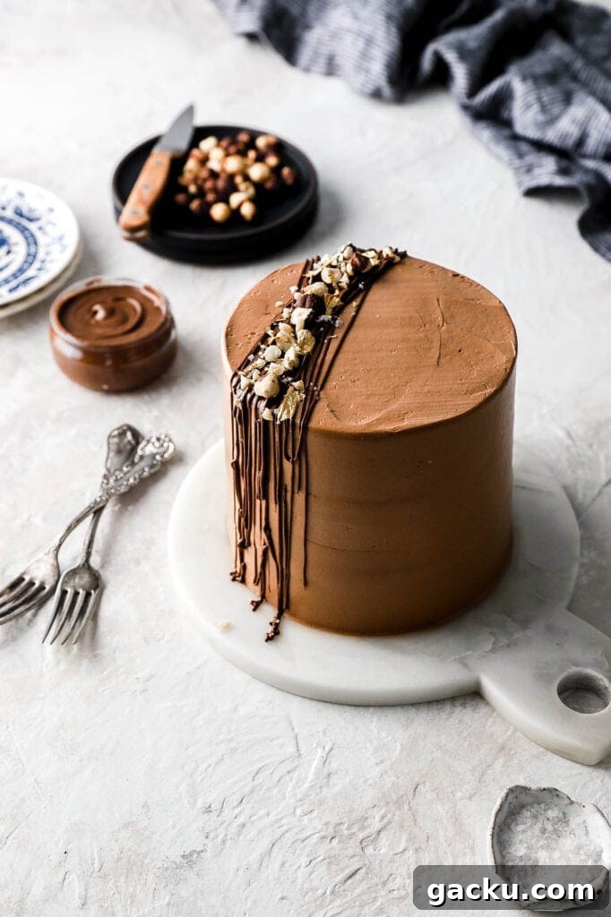 nutella cake