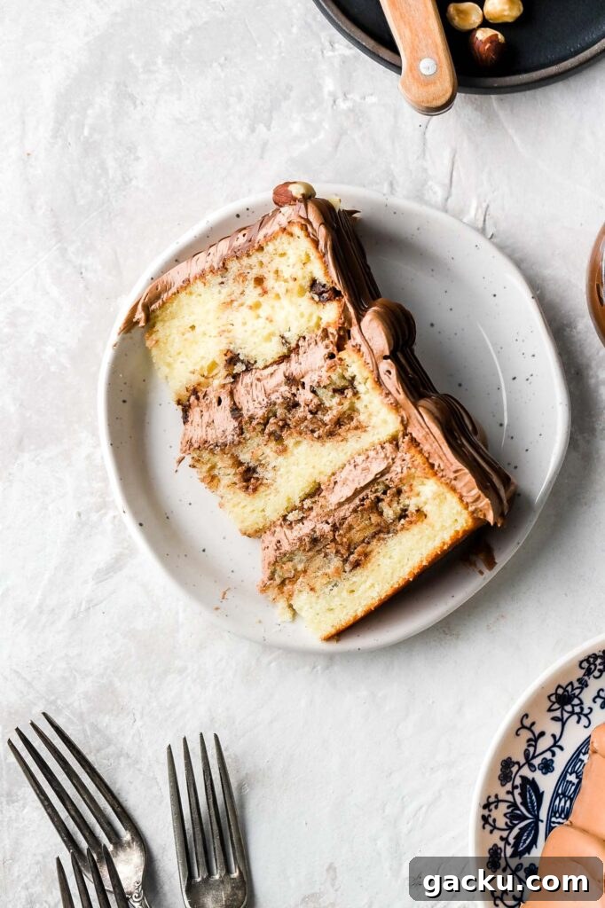 nutella cake