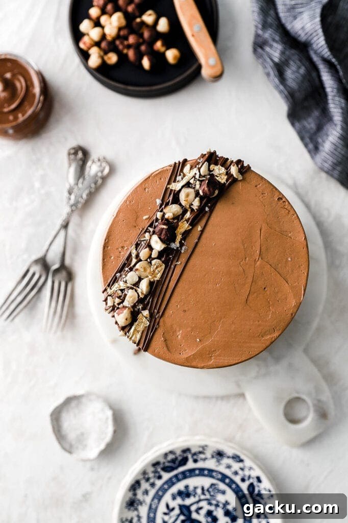 nutella cake