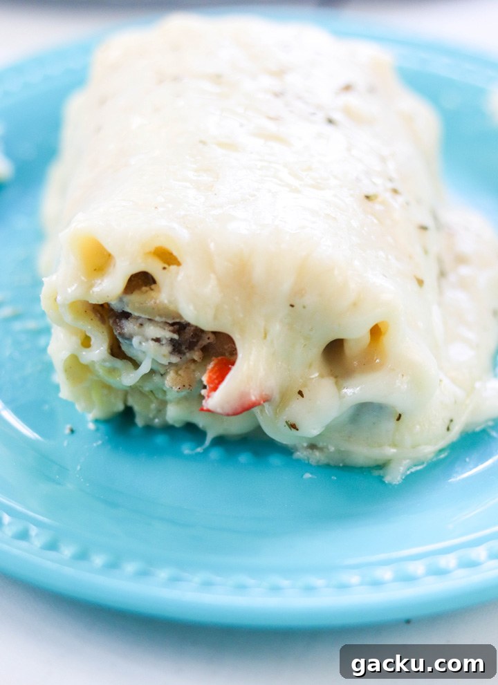 Philly Cheesesteak Lasagna Roll-Ups Recipe for Short Rib Filling 3 Philly Cheesesteak Lasagna Roll Ups