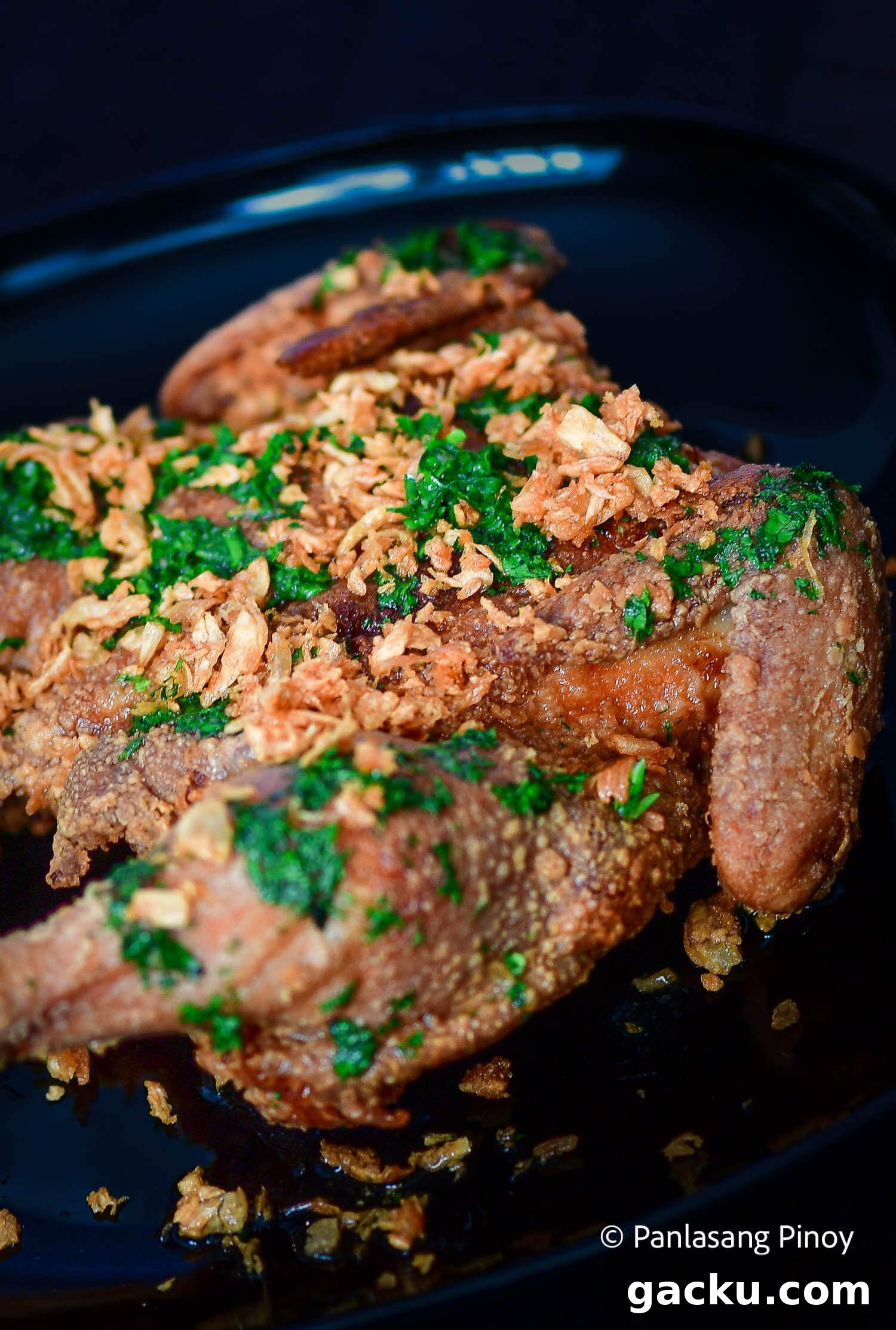 Butter garlic fried chicken