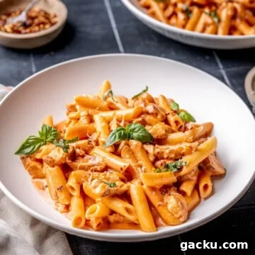 Carbone-Style Penne alla Vodka with Chicken