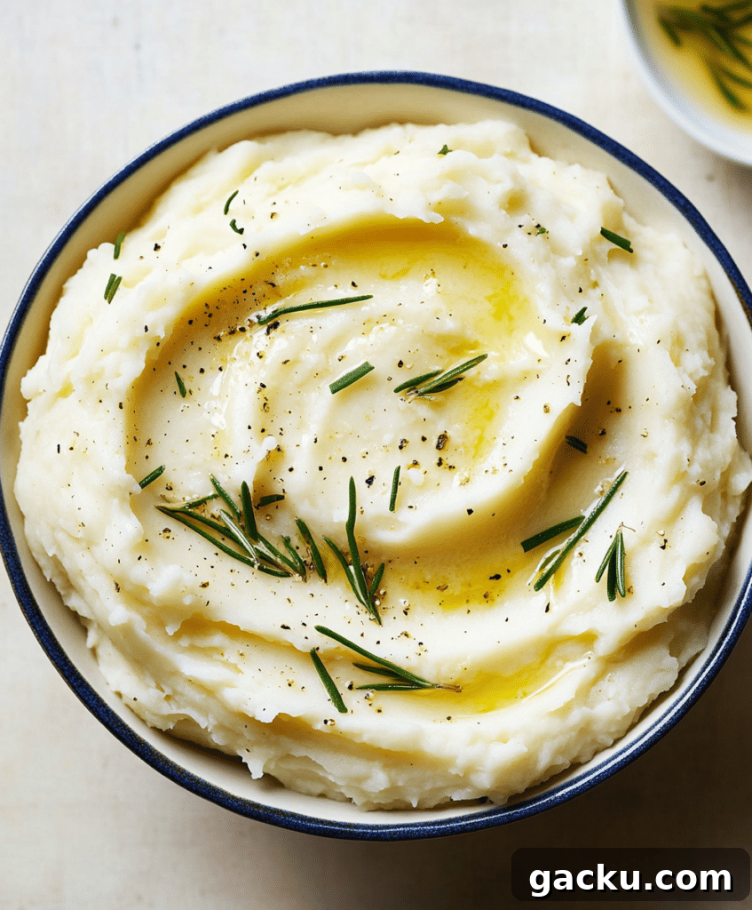 Cream Cheese Mashed Potatoes with Garlic and Chives Recipe 2 img 83354 1
