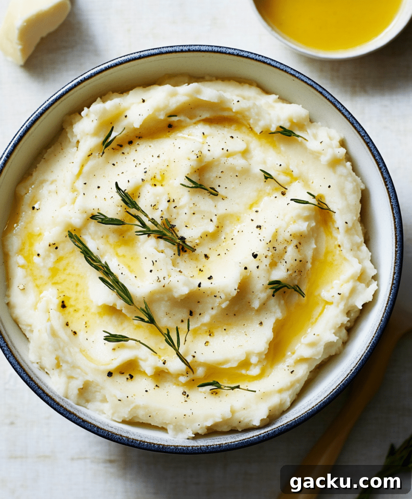 Cream Cheese Mashed Potatoes with Garlic and Chives Recipe 3 img 83354 2