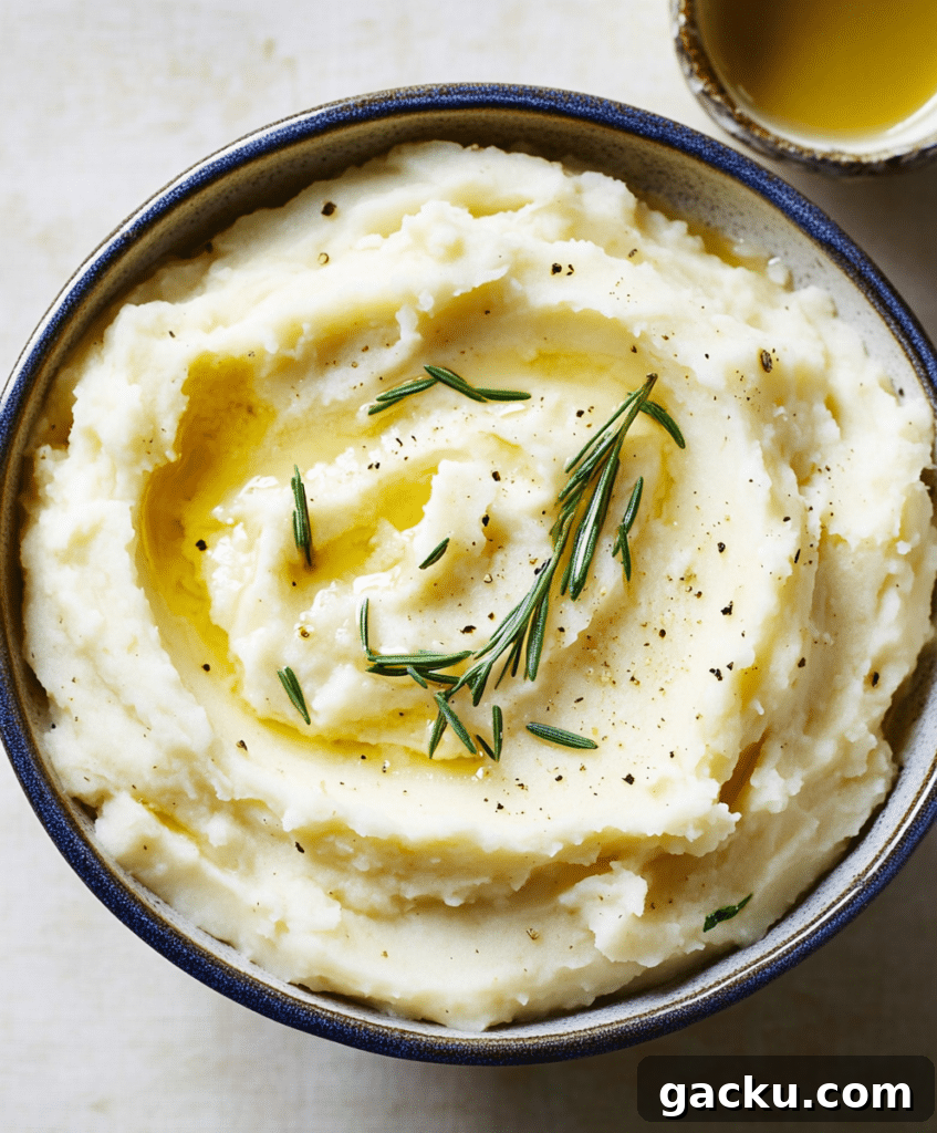Cream Cheese Mashed Potatoes with Garlic and Chives Recipe 4 img 83354 3