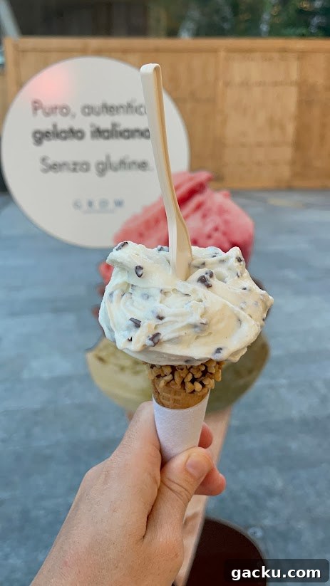 Gluten-Free Travel Tips for Italy: Where to Eat & What to Avoid 16 Grom gelato display