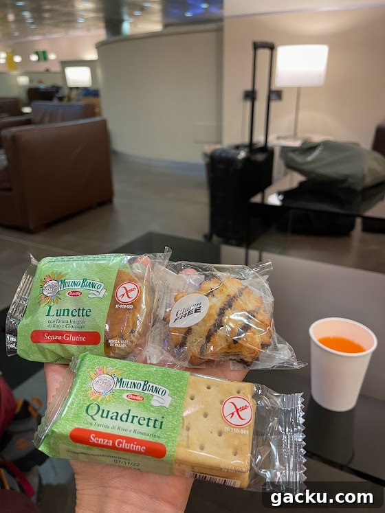 Gluten-Free Travel Tips for Italy: Where to Eat & What to Avoid 19 Airport lounge snacks