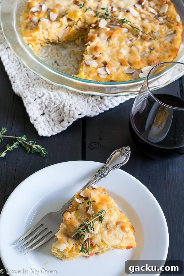 Cheesy Lentil Casserole with Garlic and Herbs 6 cheesy lentil bake