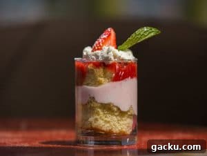 Strawberry tres leches dessert