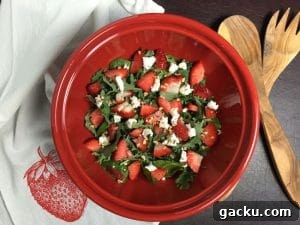 Strawberry salad inspiration