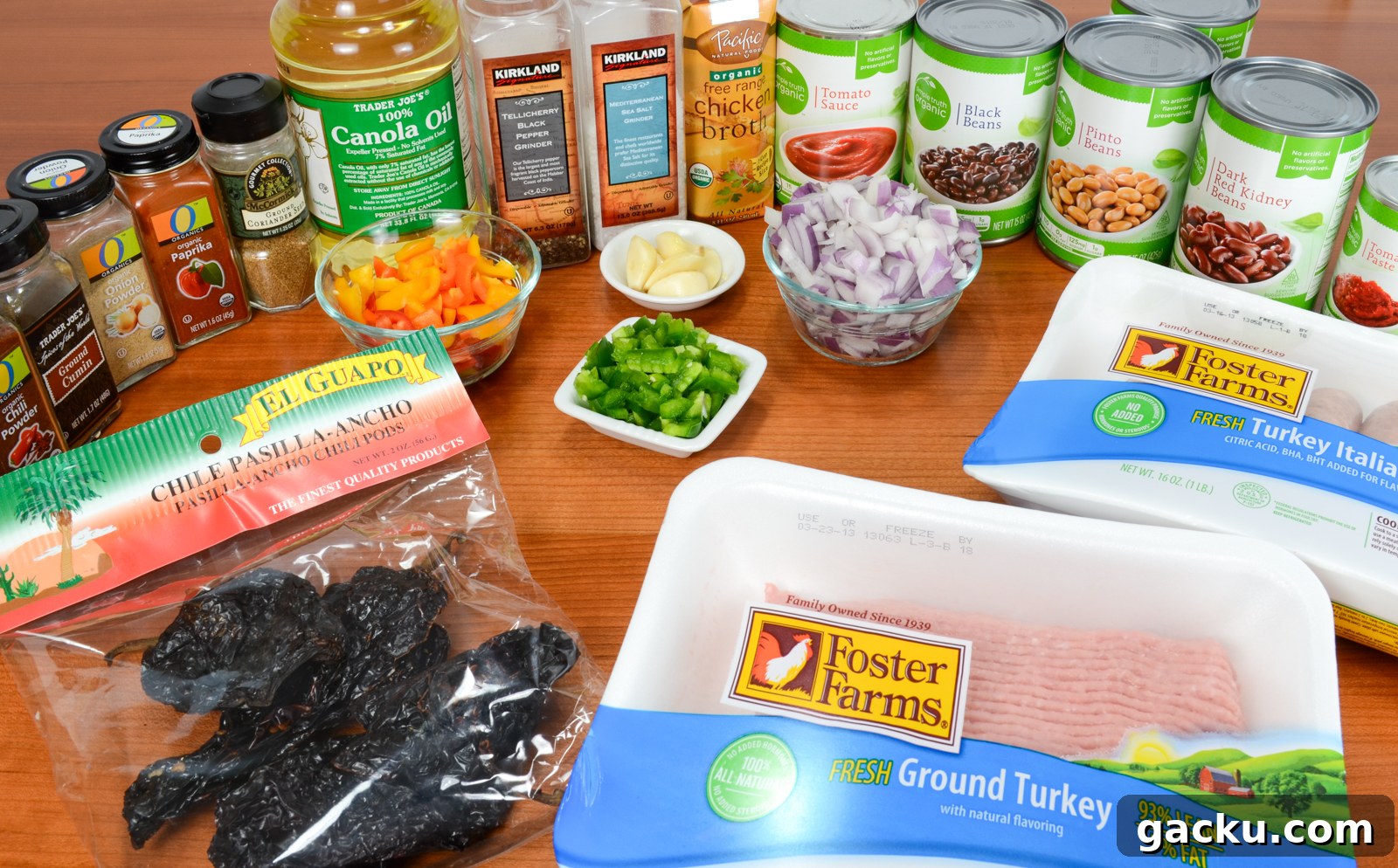 Three-Bean Turkey Chili
