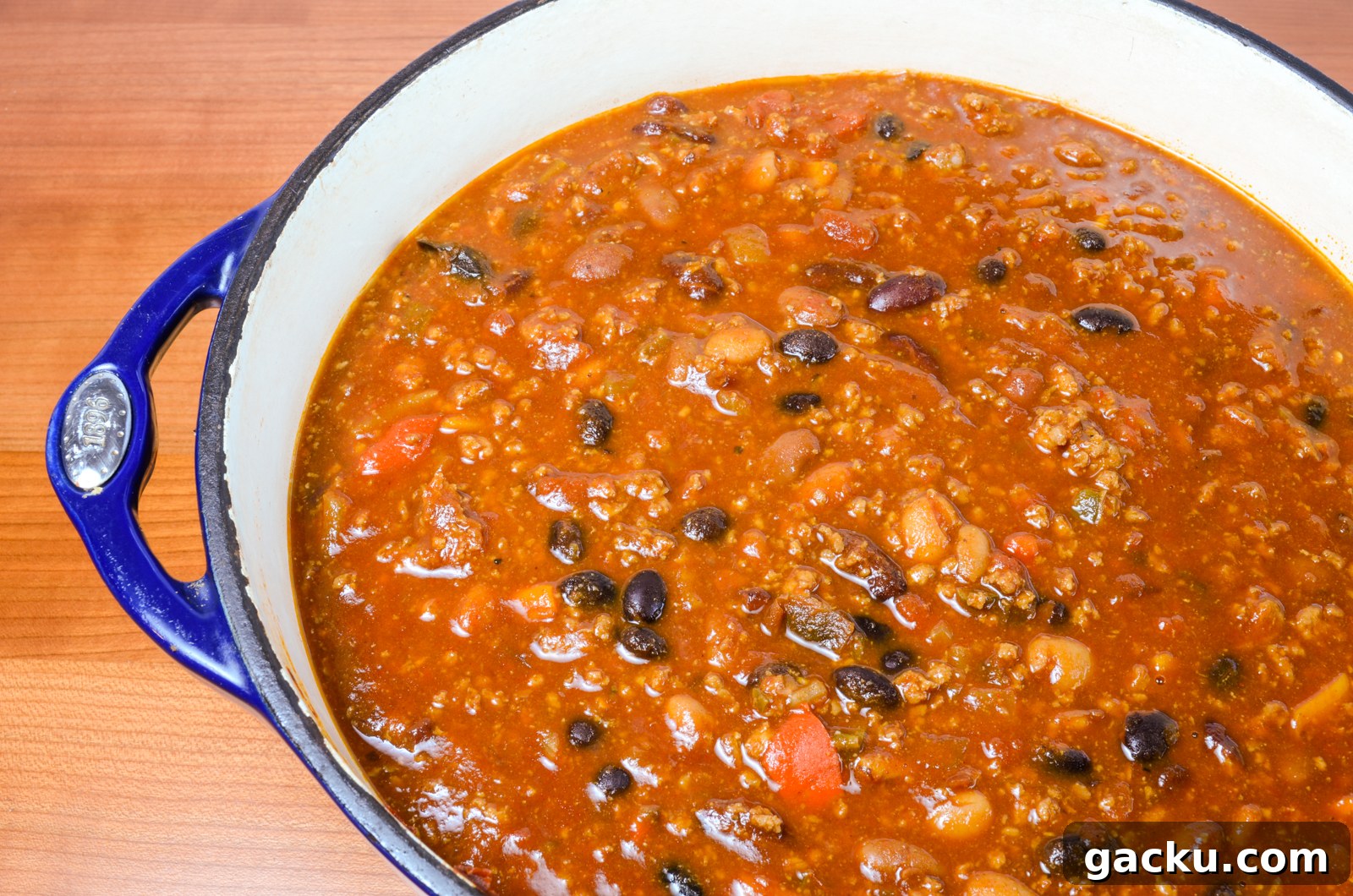 Three-Bean Turkey Chili