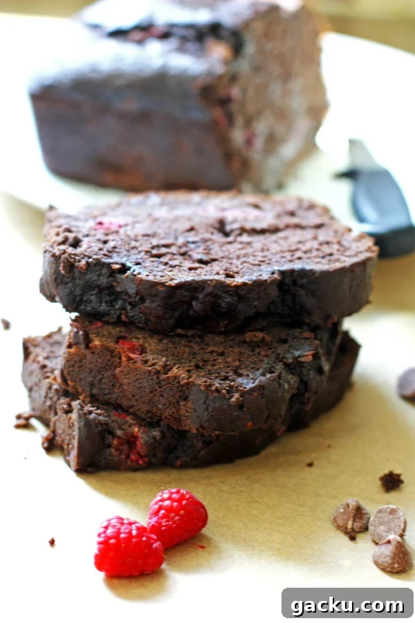 Dark Chocolate Raspberry Banana Bread: Moist, Fruity Loaf Recipe 4 Dark Chocolate Raspberry Banana Bread
