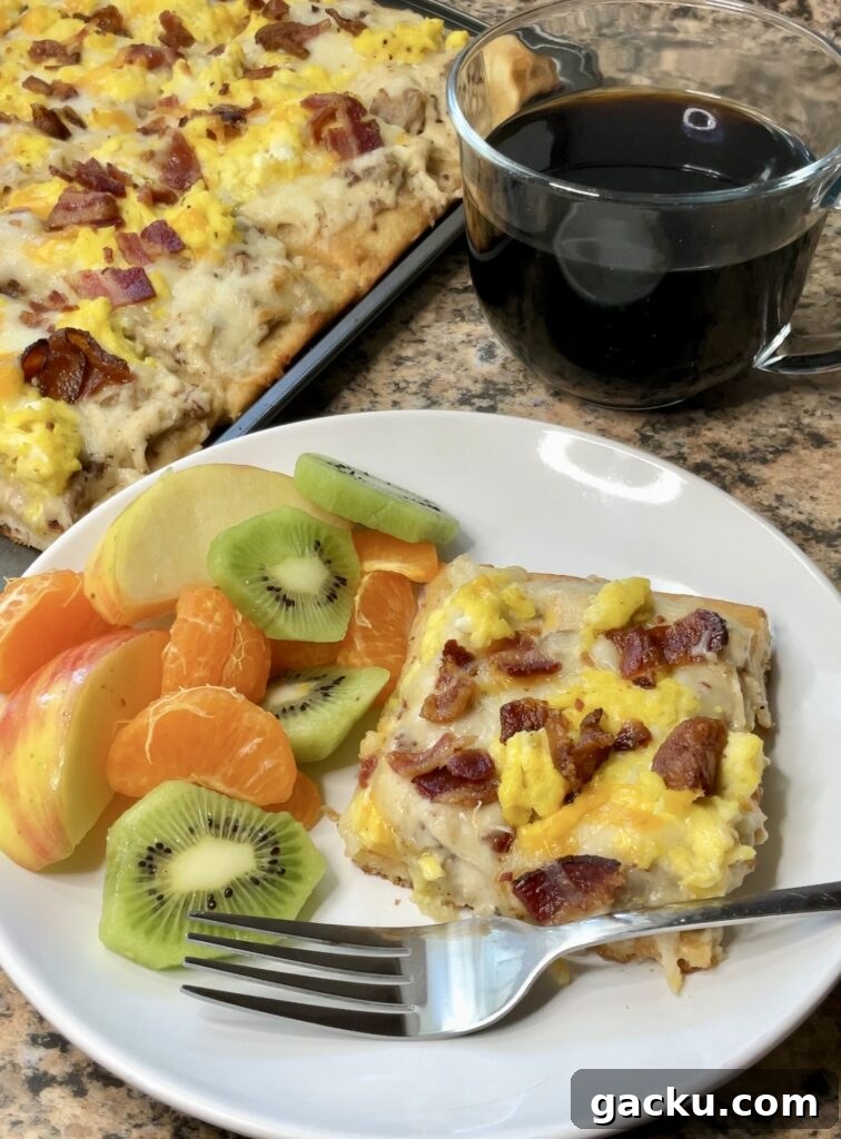 Loaded Breakfast Pizza: Quick Savory Morning Pizza Recipe 2 Breakfast Pizza